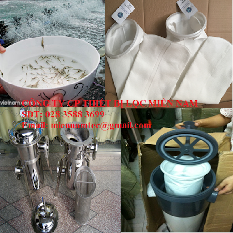 THIẾT BỊ LỌC NƯỚC TÔM GIỐNG - BÌNH TÚI LỌC NƯỚC NUÔI TÔM GIỐNG